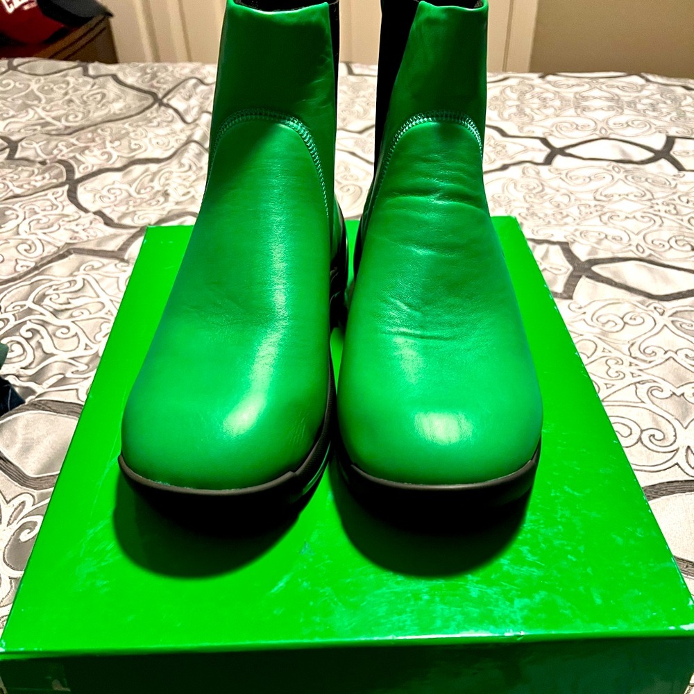 Bottega Veneta Green Men's Boots BNIB